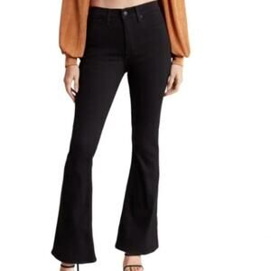 Lucky Brand Stevie High Rise Flare Corduroy Navy Blue Jeans Size 10 / 30 Pants